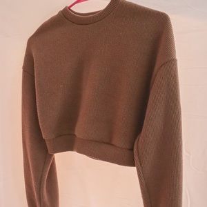 Brown sweater